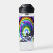 Geheimnis beim überdimensionalen Stargate Trinkflasche (Rückseite)