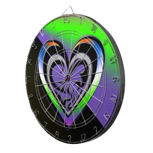 Geheimnis Dartscheibe (Vorderseite rechts)