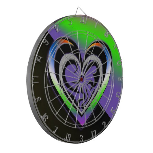 Geheimnis Dartscheibe (Vorderseite Links)