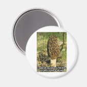 Geheimnis des Morel Hunter Magnet (Vorderseite/Rückseite)