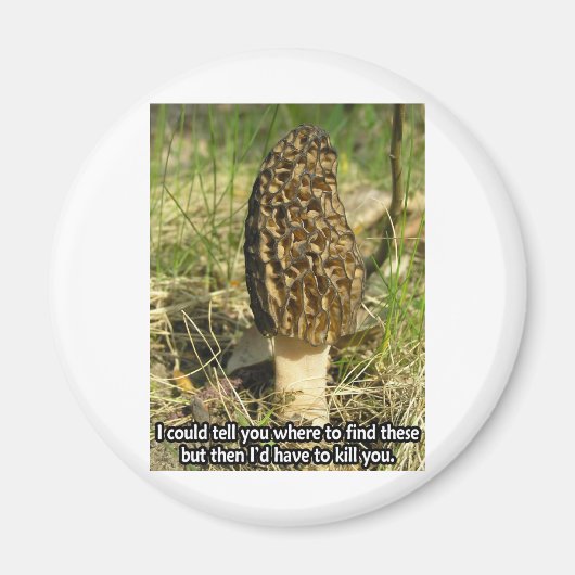 Geheimnis des Morel Hunter Magnet (Vorne)
