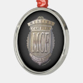 Geheimnis-Fall-Dateien Ornament Aus Metall (Links)