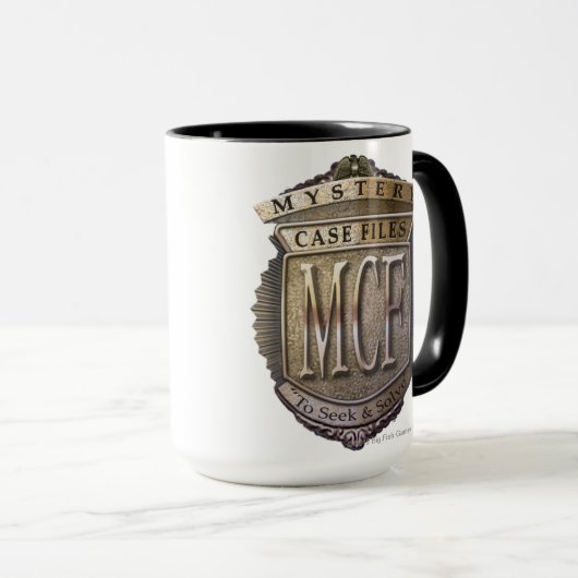 Geheimnis-Fall-Dateien Tasse (VorderseiteRechts)