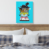 Geheimnis-Maschine "Yikes!" Grafik Leinwanddruck (Insitu (Schlafzimmer))