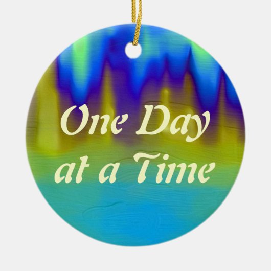 Geheimnis-Pool ODAT Keramik Ornament (Vorne)