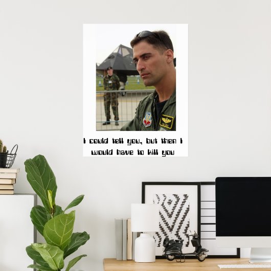 Geheimnis Poster (Heimbüro)