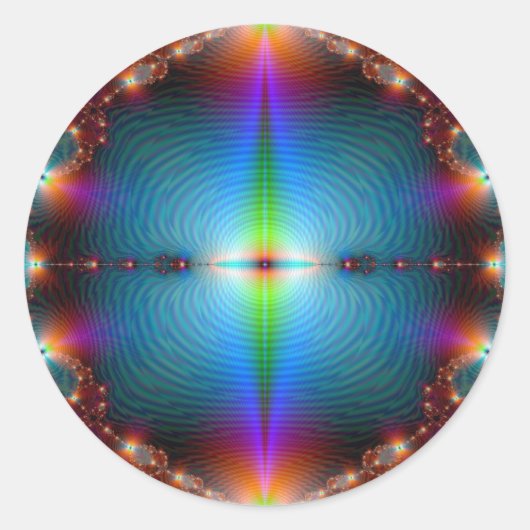 Geheimnis Runder Aufkleber (Vorderseite)
