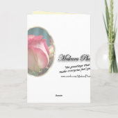 Geheimnis Schwester-fertigen besonders an Karte (Rückseite)