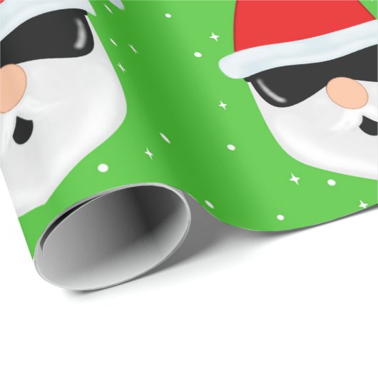 Geheimnis-Weihnachtswackelpapier Geschenkpapier (Rolleneckpunkt)