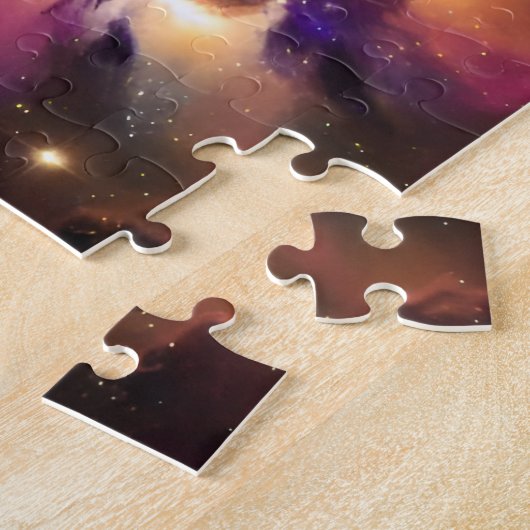 Geheimnisschatten in der kosmischen Landschaft von Puzzle (Seite)