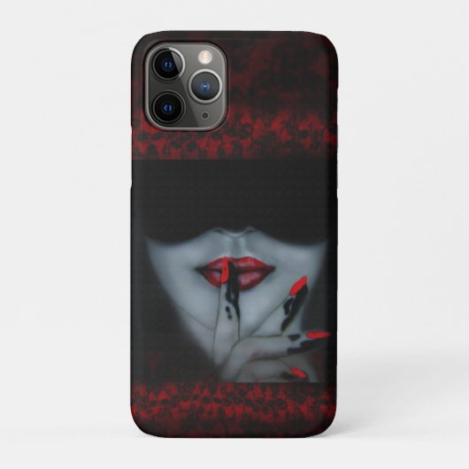 Geheimnisse Case-Mate iPhone hülle (Rückseite)