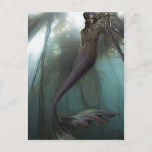 Geheimnisse der Deep Postcard Postkarte