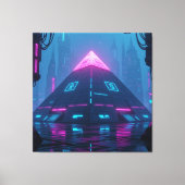 Geheimnisse der Pyramiden – Zeitlose Monumente des Leinwanddruck (Vorderseite)