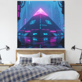 Geheimnisse der Pyramiden – Zeitlose Monumente des Leinwanddruck (Insitu (Schlafzimmer))