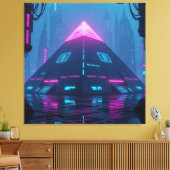 Geheimnisse der Pyramiden – Zeitlose Monumente des Leinwanddruck (Insitu (Wohnzimmer))