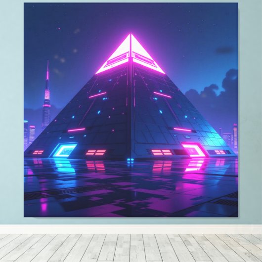 Geheimnisse der Pyramiden – Zeitlose Monumente des Leinwanddruck (Insitu (Holzboden))