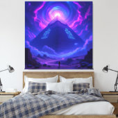 Geheimnisse der Pyramiden – Zeitlose Monumente des Leinwanddruck (Insitu (Schlafzimmer))