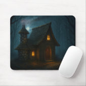 Geheimnisse des Hexenhauses im Wald Mousepad (Mit Mouse)