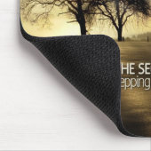 Geheimnisse des Lebens motivierend Mousepad (Ecke)