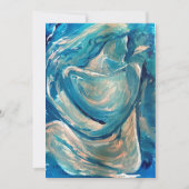 Geheimnisse Flat Notecard Dankeskarte (Vorderseite)