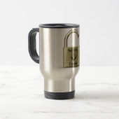 Geheimnisse innerhalb der rostfreien Tasse (Vorderseite Links)