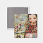 Geheimnisse Magnet (Vorderseite/Rückseite)