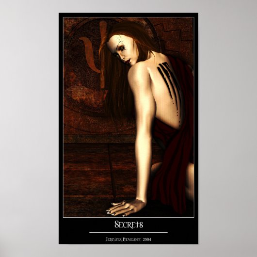 Geheimnisse Poster (Vorne)