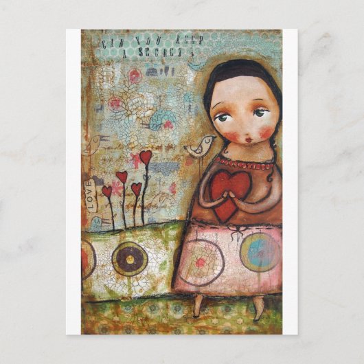 Geheimnisse Postkarte (Vorderseite)