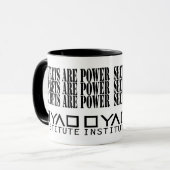 Geheimnisse sind Power - Dyade-Institut - Tasse (Vorderseite Links)