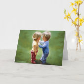 Geheimnisse teilen karte (Gelbe Blume)