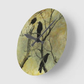 Geheimnisse to Be Told Runde Wanduhr (Winkel)