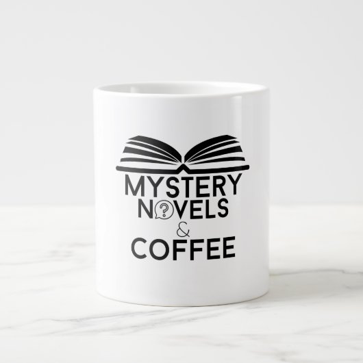 Geheimnisse und Kaffee Jumbo-Tasse (Vorderseite)