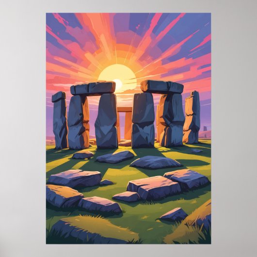 Geheimnisse von Stonehenge Poster (Vorne)