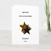 Geheimnistkarte Karte (Rückseite)