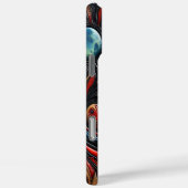 Geheimnisvolle Alien in einem kosmischen Reich Case-Mate iPhone Hülle (Rückseite / Rechts)