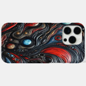 Geheimnisvolle Alien in einem kosmischen Reich Case-Mate iPhone Hülle (Rückseite (Horizontal))