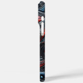 Geheimnisvolle Alien in einem kosmischen Reich Case-Mate iPhone Hülle (Rückseite / Links)