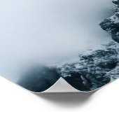 Geheimnisvolle Berge Poster (Ecke)