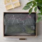 Geheimnisvolle Dame Seidenpapier (Geschenk)