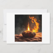 Geheimnisvolle Dracheneier – Ursprung des Feuers Einladung (Vorderseite)