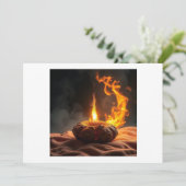 Geheimnisvolle Dracheneier – Ursprung des Feuers Einladung (Stehend Vorderseite)