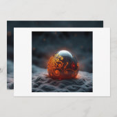 Geheimnisvolle Dracheneier – Ursprung des Feuers Einladung (Vorne/Hinten)