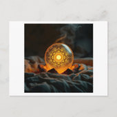 Geheimnisvolle Dracheneier – Ursprung des Feuers Postkarte (Vorderseite)