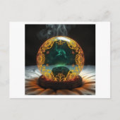 Geheimnisvolle Dracheneier – Ursprung des Feuers Postkarte (Vorderseite)