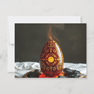 Geheimnisvolle Dracheneier – Ursprung des Feuers Postkarte