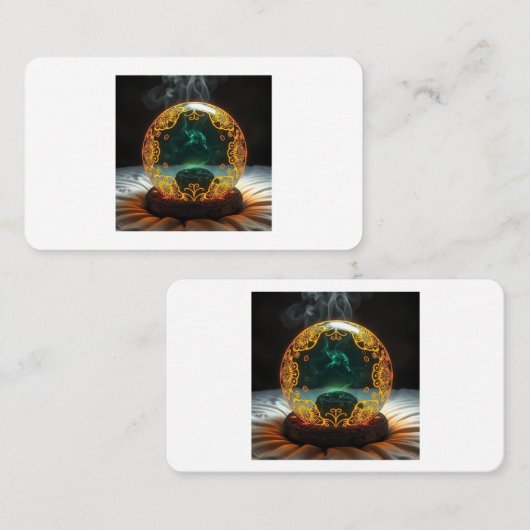 Geheimnisvolle Dracheneier – Ursprung des Feuers Visitenkarte (Vorne/Hinten)
