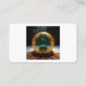 Geheimnisvolle Dracheneier – Ursprung des Feuers Visitenkarte (Rückseite)