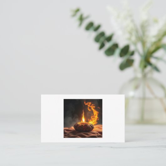 Geheimnisvolle Dracheneier – Ursprung des Feuers Visitenkarte (Stehend Vorderseite)