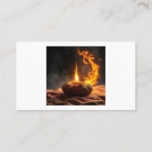 Geheimnisvolle Dracheneier – Ursprung des Feuers Visitenkarte (Rückseite)