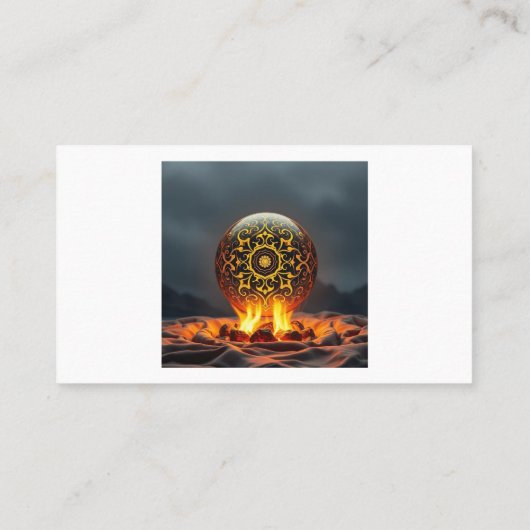 Geheimnisvolle Dracheneier – Ursprung des Feuers Visitenkarte (Rückseite)